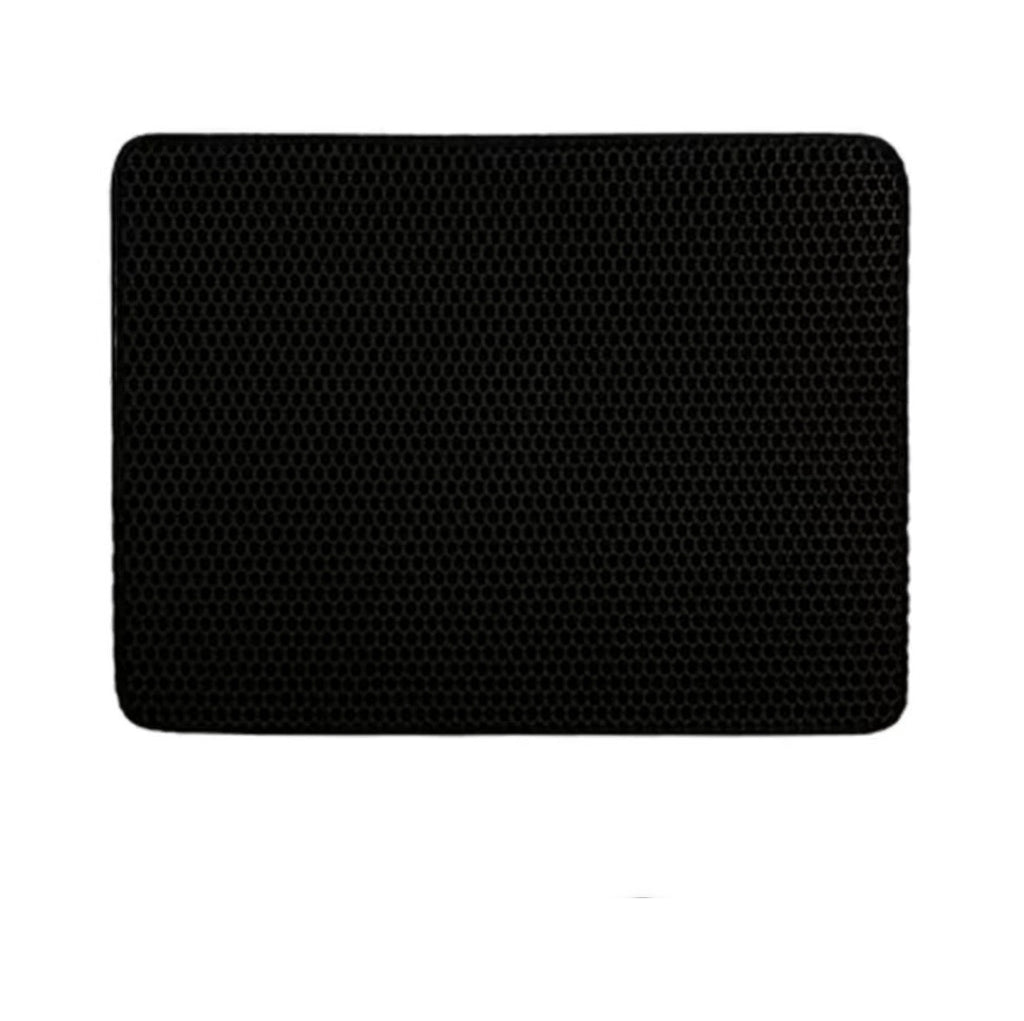 Alfombrilla antiarena color negro para arenero