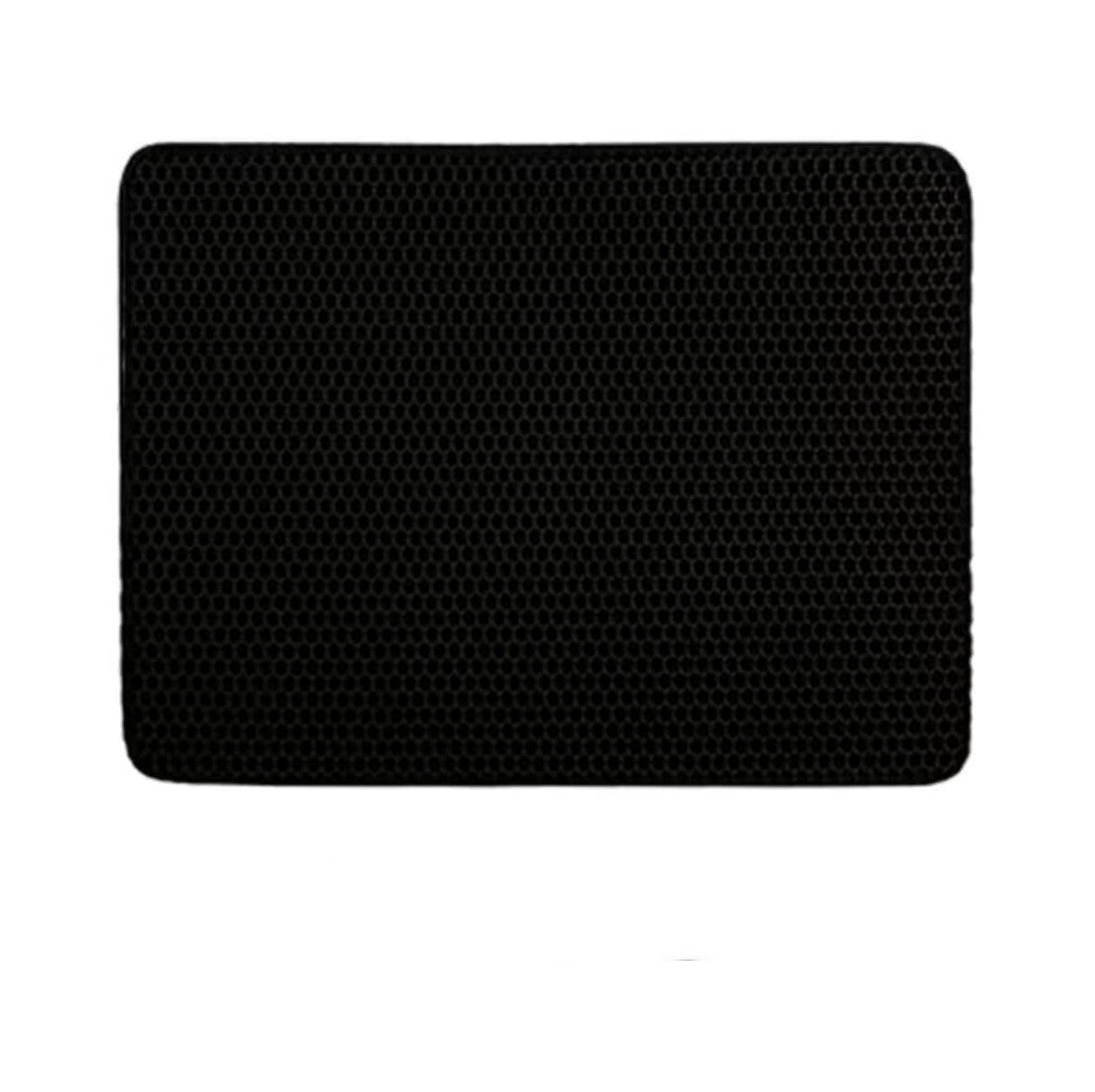 Alfombrilla antiarena color negro para arenero